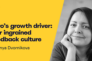 Miro’s growth driver: Our ingrained feedback culture