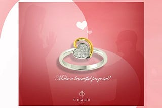 Heart Melting Diamond Engagement Ring