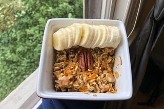 The Oats Series: Carrot Cake Baked Oats