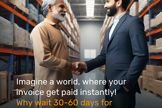 Sales Invoice Discounting: Imagine a world where your invoice gets paid instantly! Why wait 30–60 days for sales realization?