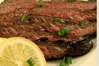 Cuisine — Asian Flat Iron Steak