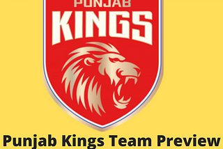 Punjab KingsTeam Preview