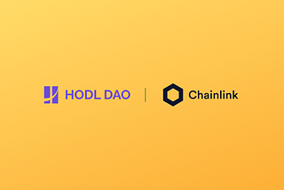 Hodl DAO Integrates Chainlink Price Feeds To Help BTCH(odl) Index Maintain Its Peg