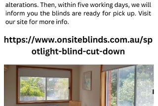 Spotlight Blinds Roller | Onsiteblinds.com.au