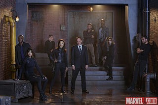 Agents of S.H.I.E.L.D.: moving up with your head down