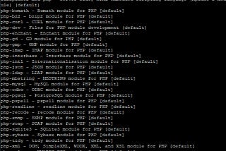 Installing PHP 7.3 on Debian 10