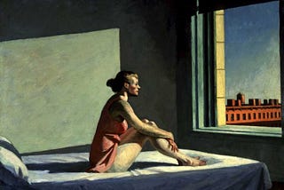 El compás de espera de Edward Hopper.