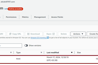 How to create a web page in Linux ec2 by copying content from S3