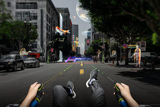 Holograktor: The Very First Metaverse on Wheels Device