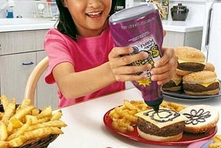Who Remembers Purple Ketchup?