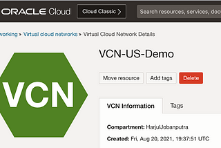 Rename Virtual Cloud Network (VCN) Components in Oracle Cloud