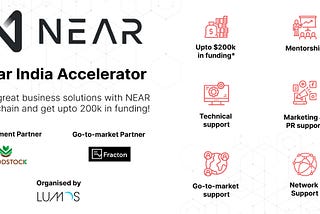 The NEAR India Accelerator is here to help your blockchain startup scale up!