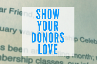 How to Write a Love Letter to a Donor