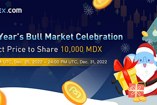 New Year’s Bull Market Celebration Predict Price to Share 10,000 MDX