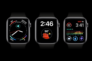 Multiple complications and watch faces