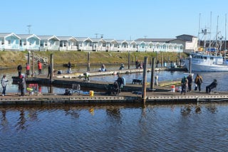 The Washington coast with the most