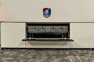 Adjustable Audio Shelf