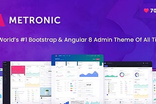 Best Angular Admin dashboard Templates 2020