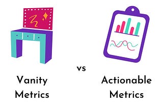 Stop vanity, choose product metrics that matter