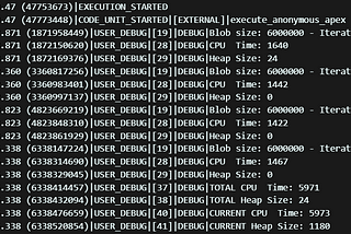 Salesforce Apex Optimization: Large Strings vs Heap Size and CPU Time