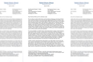 Family Equality Council Thanks Senators for Vocal Opposition to Adoption Discrimination