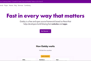 Memulai Project Static Website menggunakan Gatsby JS dan TailwindCSS