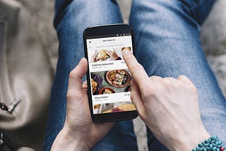 Ironhack challenge 2: Wireframing UberEats — Paulina Szulc