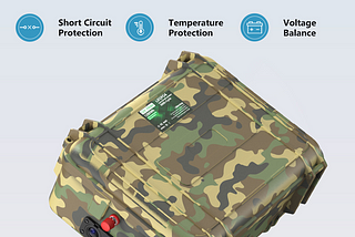 12V 100Ah LiFePO4 Battery: Bluetooth BMS, Waterproof IP65, and 6000+ Cycle Durability