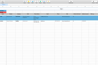 Free Spreadsheets for Freelancers