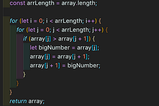 Bubble Sort With JavaScript