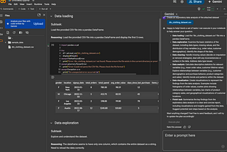 How To Use Data Science Agent for Google Colab
