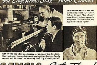 Doctors prescribe smoking, what is this 1940?