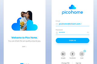 PiCO Home’s Mobile App V2.0