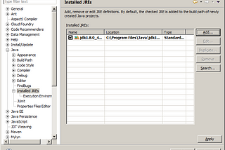 Setting up Eclipse IDE for Maven /Java EE development in enterprise network