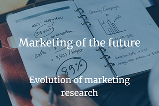 Evolution of marketing research