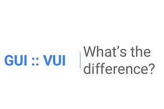 同時考慮界面與語音交互的 VGUI 設計