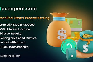 The Biggest Staking Platform #Decenpool Earn Up To 300% Passive Income Hurry Up Join Now