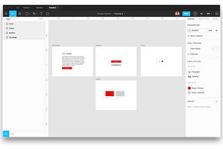 Creating a design system in Figma — Tutorial 3