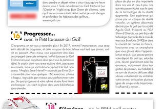 Fairways Magazine, Mars 2017