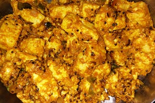 Paneer ghee roast