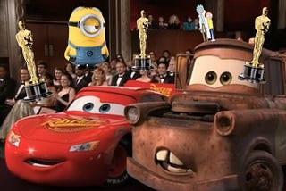 An Ode to Animated Characters Attending Awards Shows
