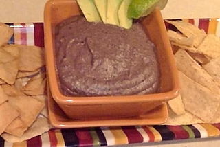 Black Bean Hummus with Avocado — Dips and Spreads