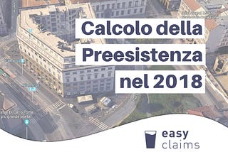 Il calcolo della Preesistenza nel Futuro presente.
