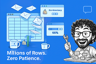 Millions of Rows. Zero Patience