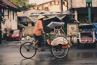 Indonesia’s Becak is the vehicle of a future post-growth society — why?