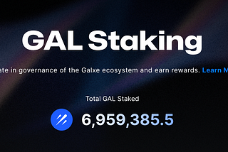 Holder Airdrop — Galxe Staking Unlock 20% Boost