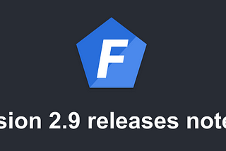 Node.js — Foal framework — version 2.9 release notes