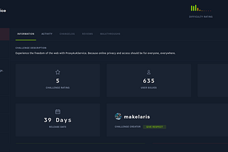 [HackTheBox challenge write-up] ProxyAsService