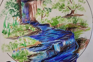 Selling Art On Etsy: Abstract Creator from Boston Prepares His Artwork For the Platform