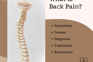 What is Back Pain? Symptoms, Causes, Diagnosis and Treatment